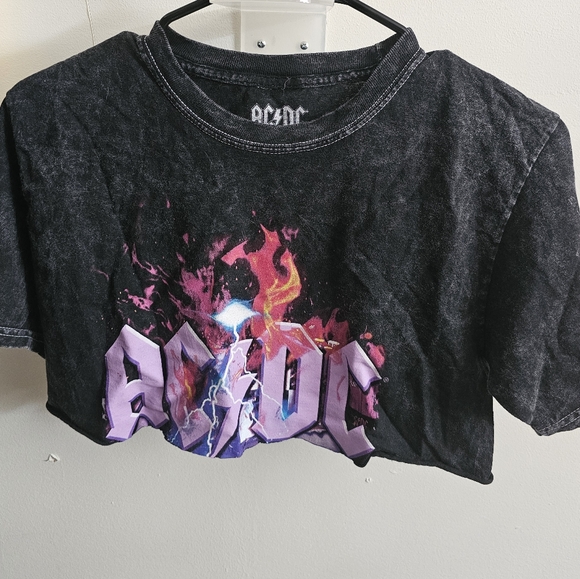 Tops - ACDC Crop Top